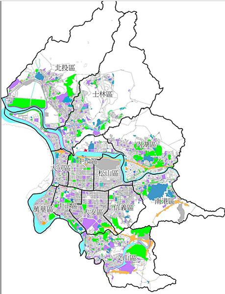 台北市都市計畫面積到底多大?