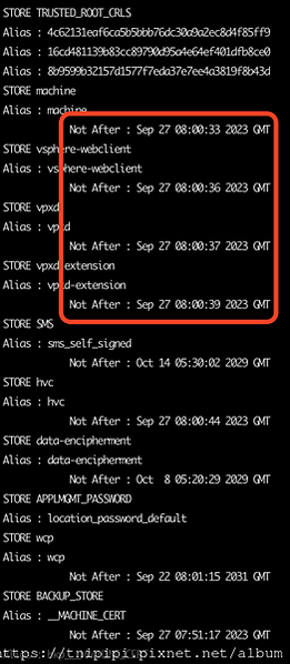 20230928_vCenter7 憑證過期&gt; 網頁HTTP
