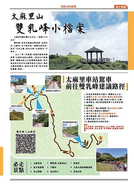 金針山的黃金歲月（金針山社區報）創刊號