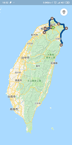 一個人心血來潮說走就走的四天三夜環島之旅-四極點環島