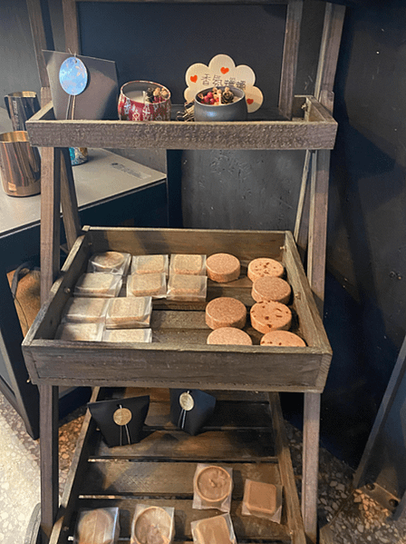 大坪林站咖啡館，手工香皂