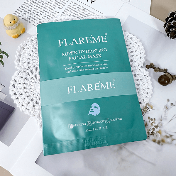 快速救膚神器！【FLARE&apos;ME扉珞霓】青皙姬保濕面膜心得分