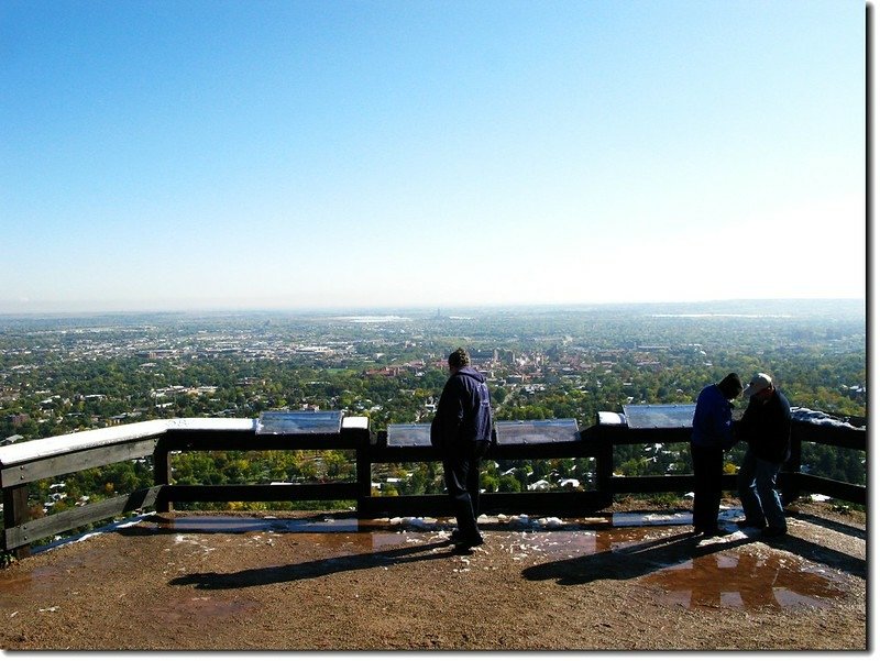 Overlooking Boulder downtown from Flagstaff Mt. 3