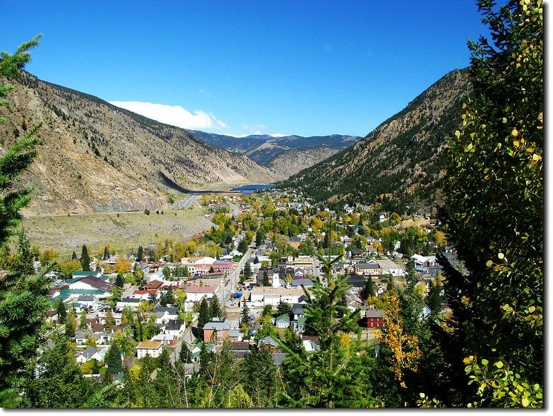 Looking down Georgetown from Guanella Pass 3