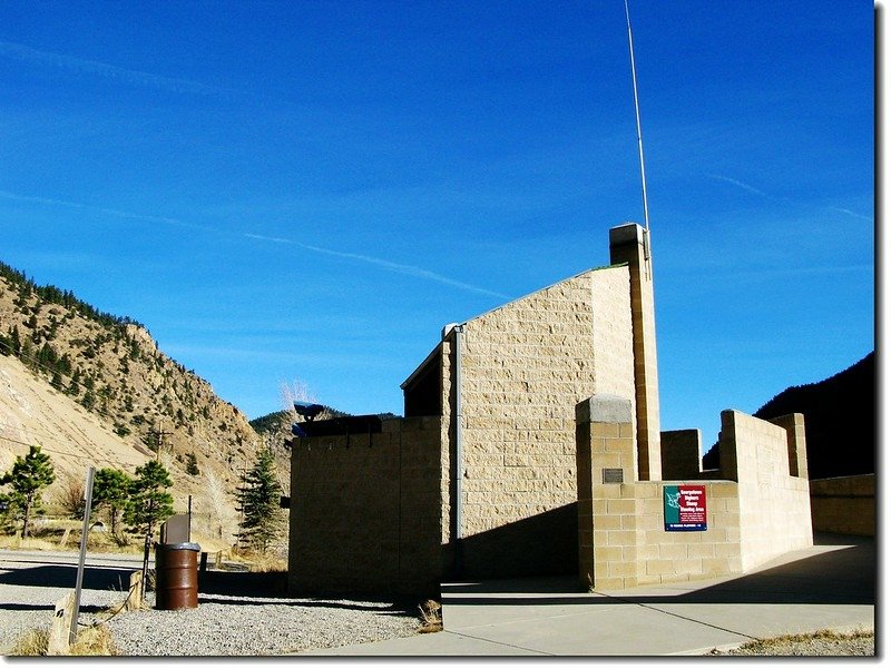 Bighorn sheep viewing area