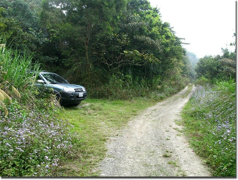 庵婆加山登山口 1