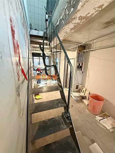 三重鐵製樓梯扶手欄杆@聯發金屬