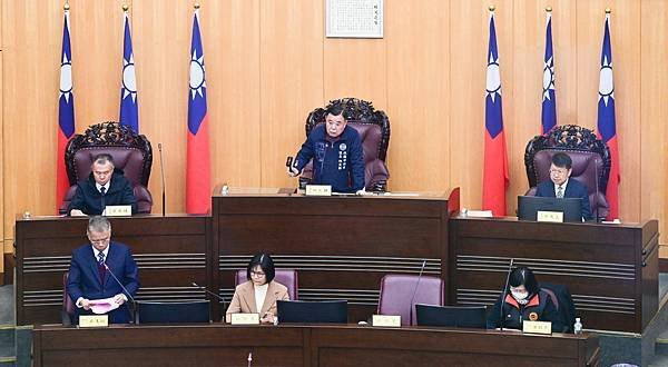 桃園市政府 張善政市長、蘇俊賓、王明鉅副市長、詹榮鋒秘書長：