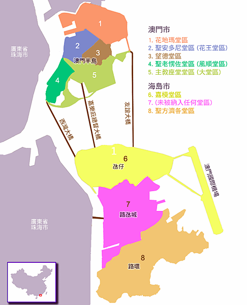2澳門地圖