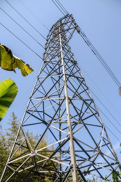 內灣山高壓輸電塔