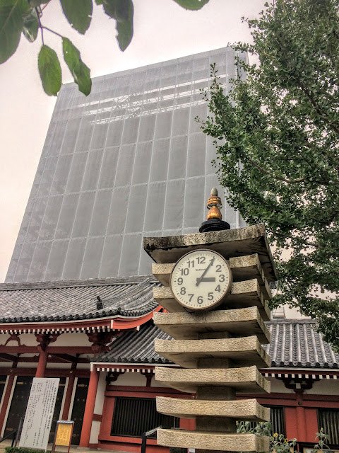 五重塔整修中
