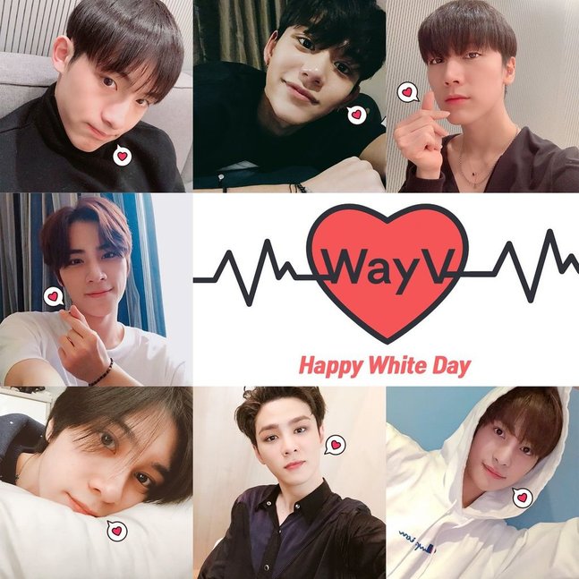 190314 Here are seven different charms of hearts.