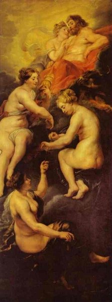 主神后和命運三女神 The Destiny of Marie de&apos; Medici_魯本斯 Peter Paul Rubens.jpg