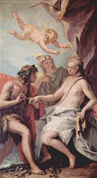 酒神和阿麗雅德妮 Bacchus and Ariadne_利契Ricci, Sebastiano.jpg