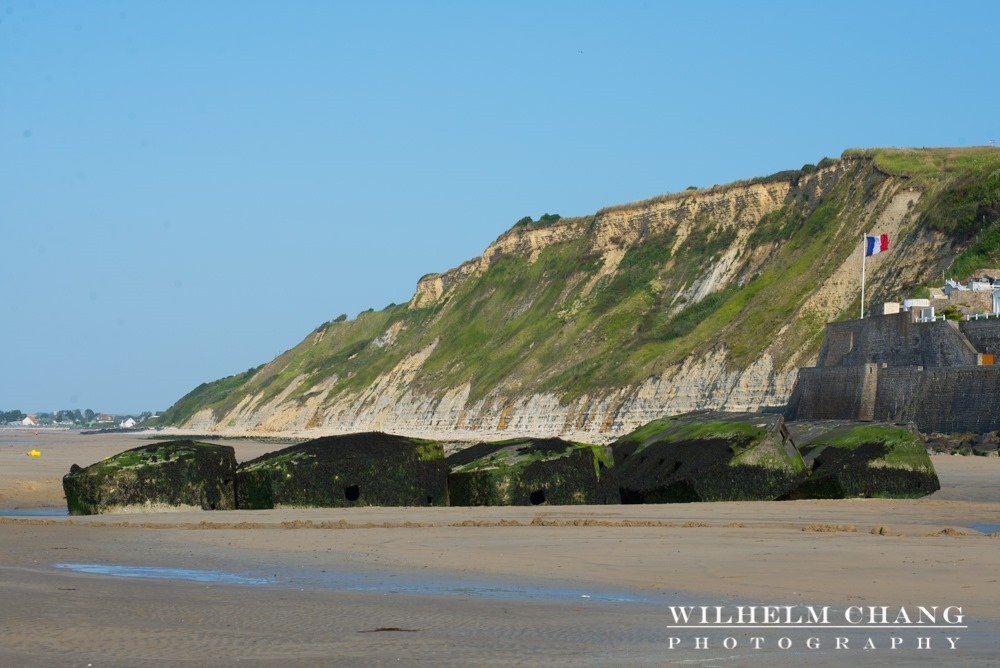 黃金海灘與桑葚人工港 Gold Beach and Mulberry Harbour