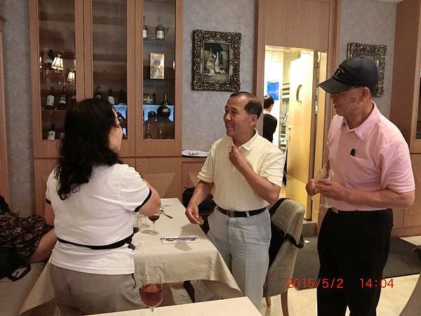 環保阿嬤全家於***翰品酒店西餐區年度家族團聚(二)2015