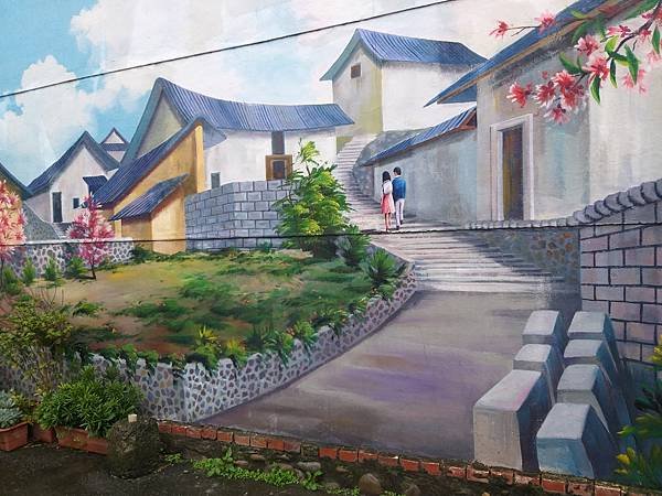 坑口彩繪村