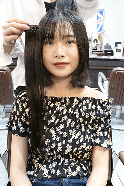 台中接髮推薦髮廊【電話亭Hair Salon】真人髪片無痕無