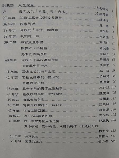 Peter Wu：民國86年10月17日 海軍官校文藝編輯