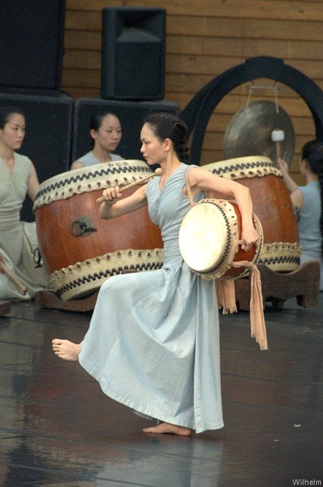 花博舞蝶館 優人神鼓 花蕊渡河