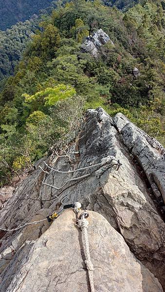 【鳶嘴山】鳶嘴山，全台知名危岩聳壁地形，挑戰驚險峭壁攀岩，走