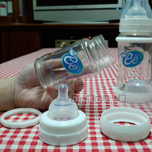 Glasslock Jr.安全防摔玻璃奶瓶260ml+150ml共兩入