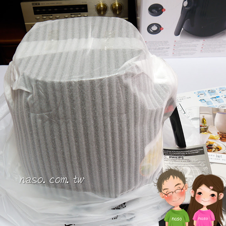 【naso大合購開箱文】Philips Airfryer飛利浦免油健康氣炸鍋-尊爵時尚黑