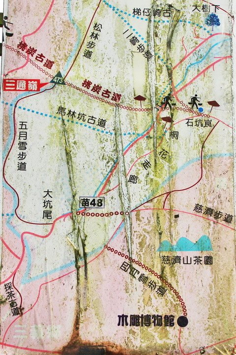 三通嶺地圖，此塊最完整