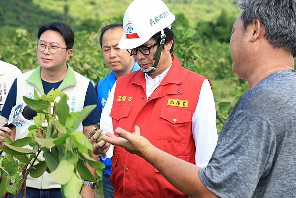 高雄市政府 陳其邁市長、林欽榮、羅達生、李懷仁副市長、郭添貴