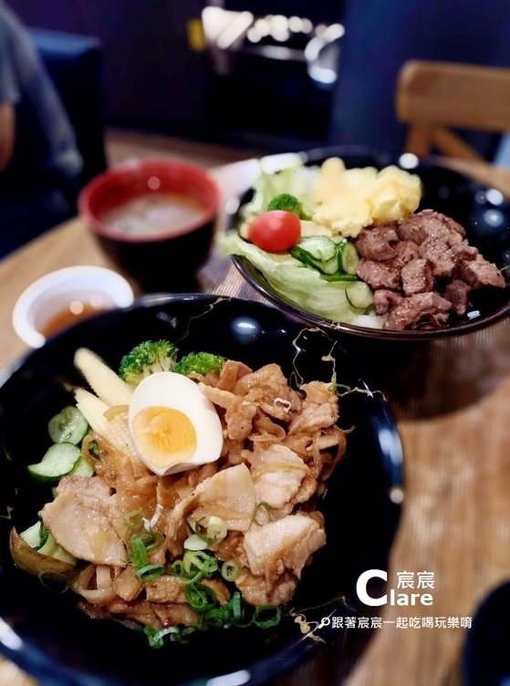 埔里一燒丼燒肉專賣店-薑汁燒肉丼飯、骰子牛肉丼飯1.jpg