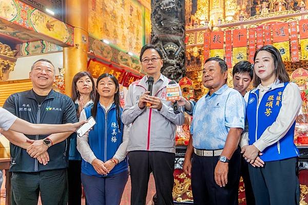 桃園市政府 張善政市長、蘇俊賓、王明鉅副市長、詹榮鋒秘書長：