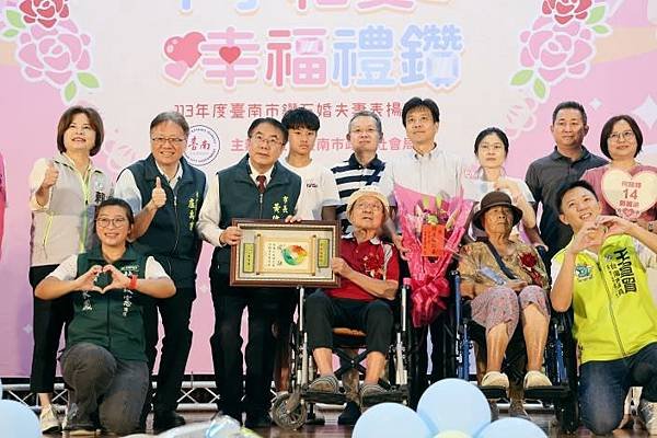 臺南市政府 黃偉哲市長、趙卿惠、葉澤山副市長、方進呈秘書長、