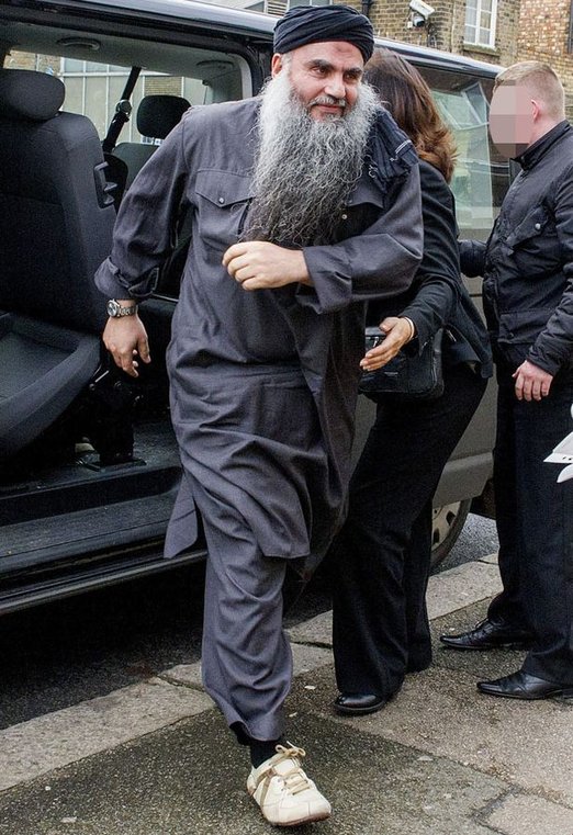 Abu Qatada arrives home from Long Lartin Prison