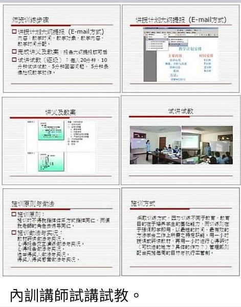 孫肇宜：運用軍職期間的教育訓練實務經驗  成功的計畫與辦理民