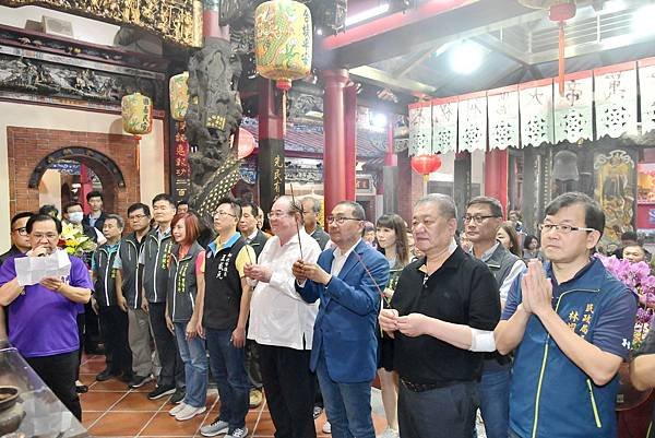 先嗇宮神農文化祭展開序幕 侯友宜邀市民體驗宗教文化之美