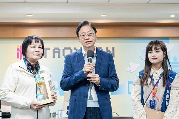 桃園市政府 張善政市長、蘇俊賓、王明鉅副市長、詹榮鋒秘書長：