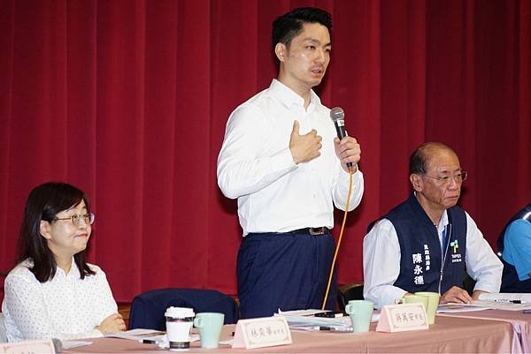 出席大安區「市長與里長有約」會議 蔣萬安期許與里長協力推動城