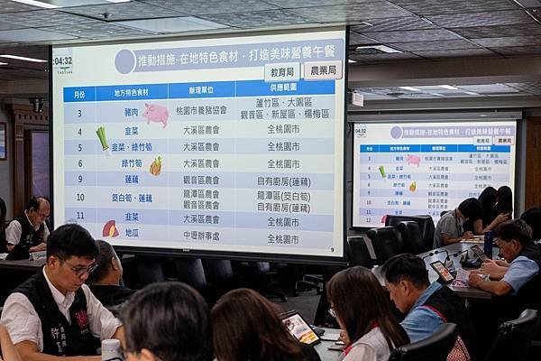 桃園市政府 張善政市長、蘇俊賓、王明鉅副市長、詹榮鋒秘書長：