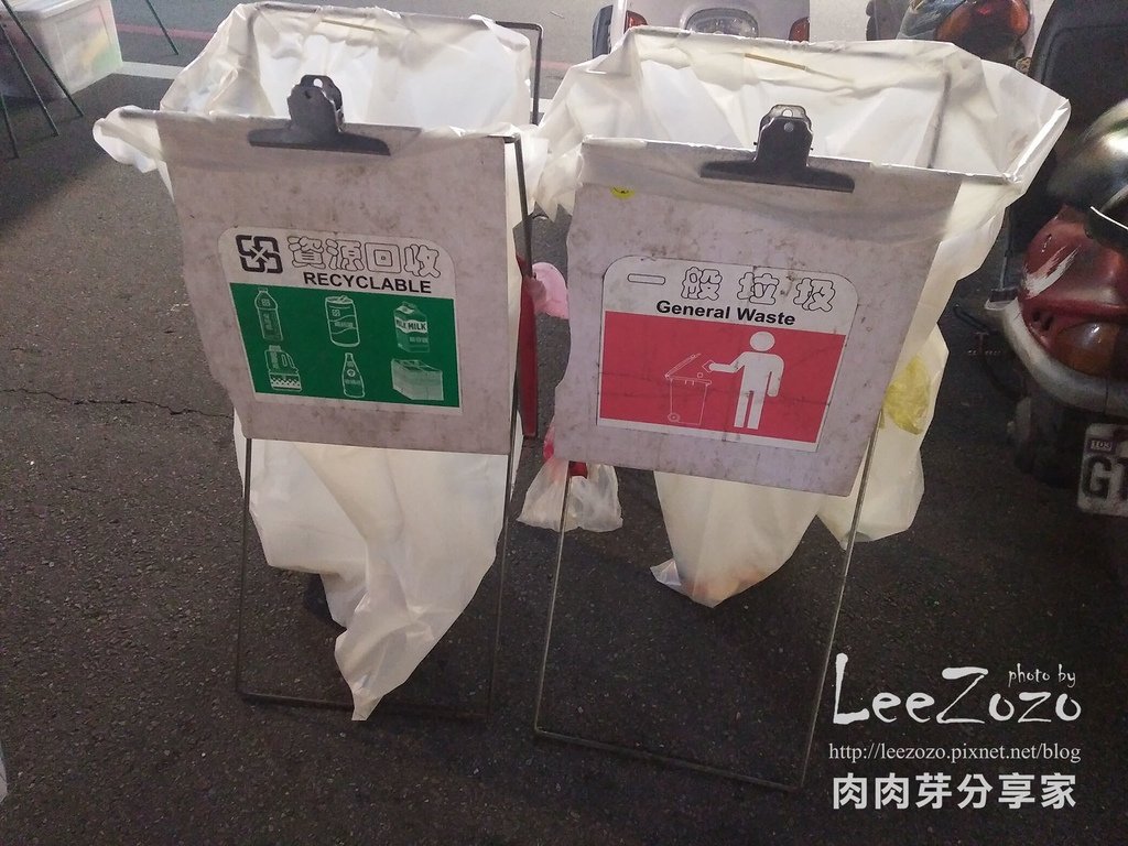 中壢觀光夜市,中壢夜市遊記,中壢夜市,中壢夜市垃圾桶,肉肉芽分享家,中壢夜市美食攤販紀錄