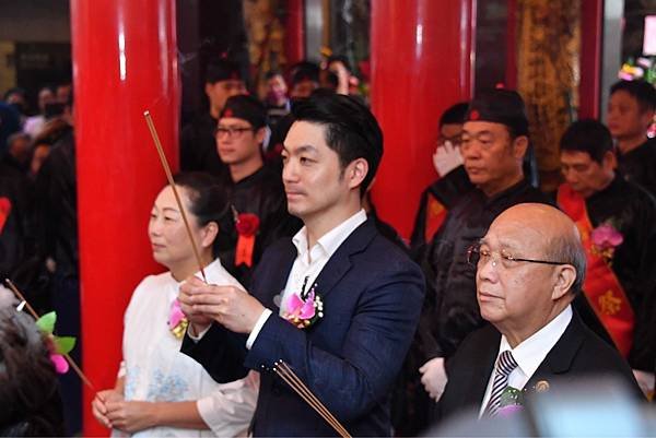 出席天上聖母聖誕三獻大典 蔣萬安讚松山慈祐宮體現媽祖慈悲胸懷