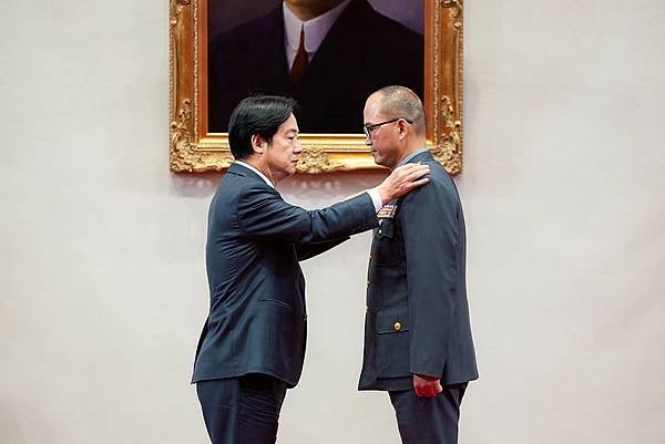 賴清德總統主持將官晉任授階典禮　期勉將官團結國軍力量　成為國