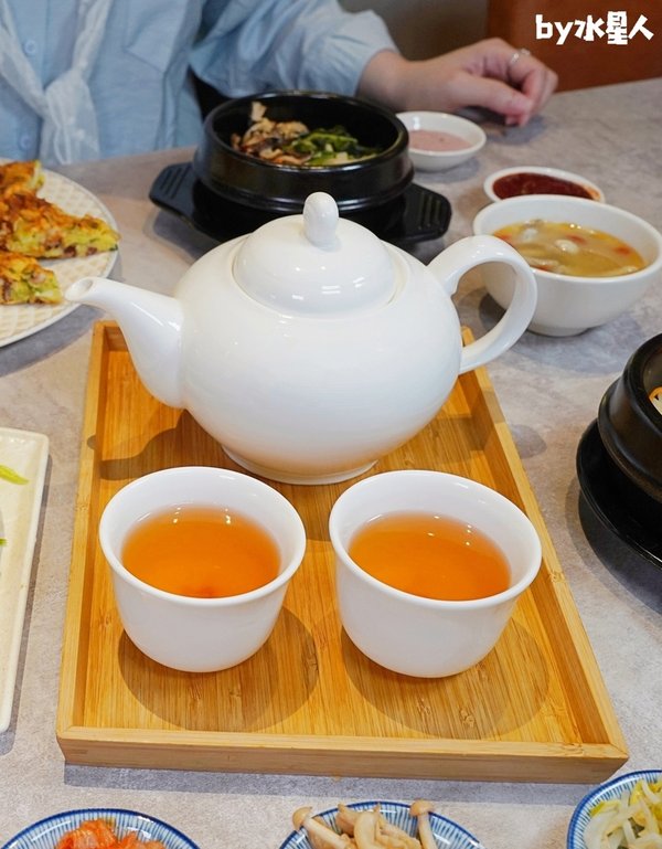 親水河畔：台中七期餐廳推薦，超道地韓式人蔘雞湯，絕美水岸景觀