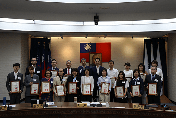 臺北市政府 蔣萬安市長、李四川、林奕華副市長、李泰興秘書長、