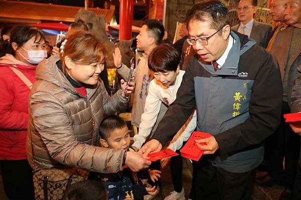 鹿耳門天后宮《年夜祭》登場 黃偉哲祈願國運昌隆市民安康