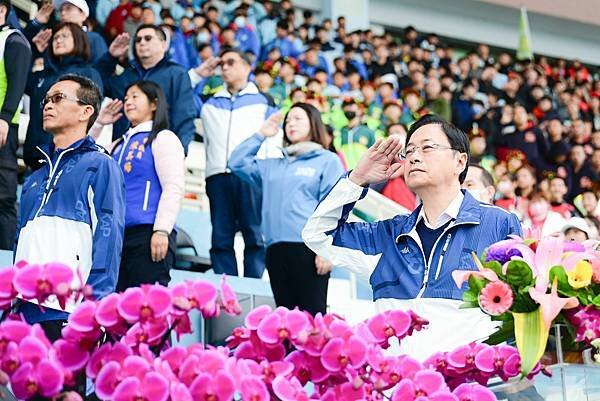 桃園市政府 張善政市長、蘇俊賓、王明鉅副市長、溫代欣秘書長、