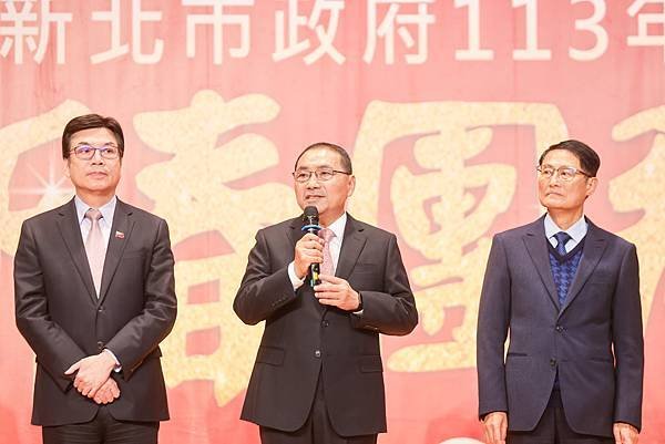 新北市113年新春團拜 侯友宜：打造嶄新新北 全力以赴做大市