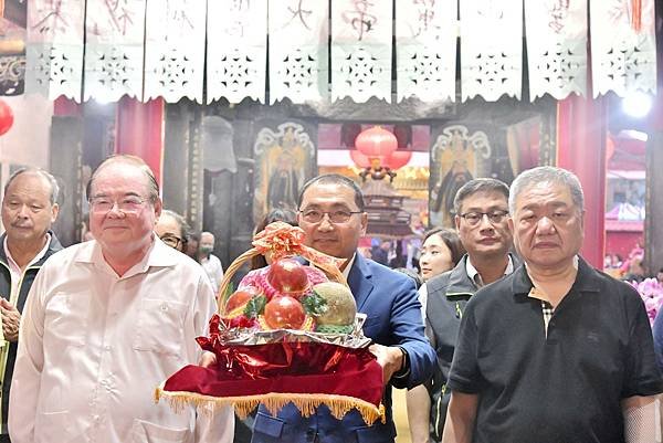 先嗇宮神農文化祭展開序幕 侯友宜邀市民體驗宗教文化之美