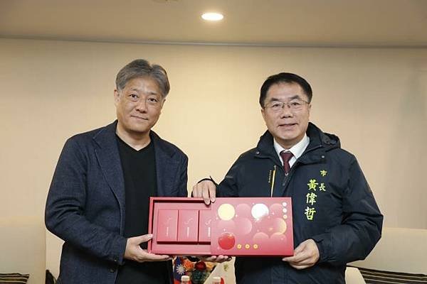 臺南市政府 黃偉哲市長、趙卿惠、葉澤山副市長、方進呈秘書長、