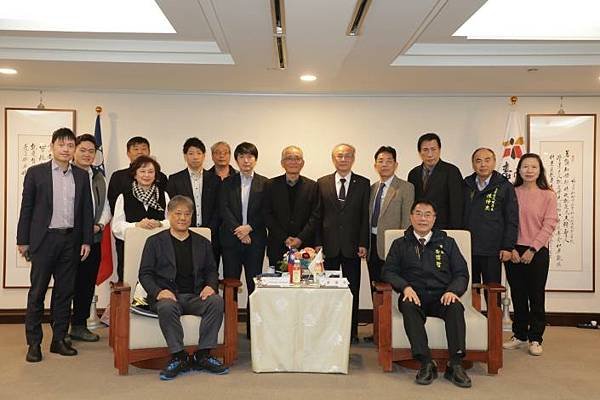 臺南市政府 黃偉哲市長、趙卿惠、葉澤山副市長、方進呈秘書長、