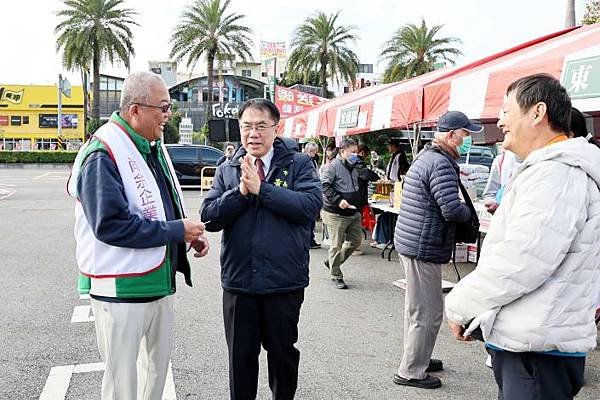 臺南市政府 黃偉哲市長、趙卿惠、葉澤山副市長、方進呈秘書長、